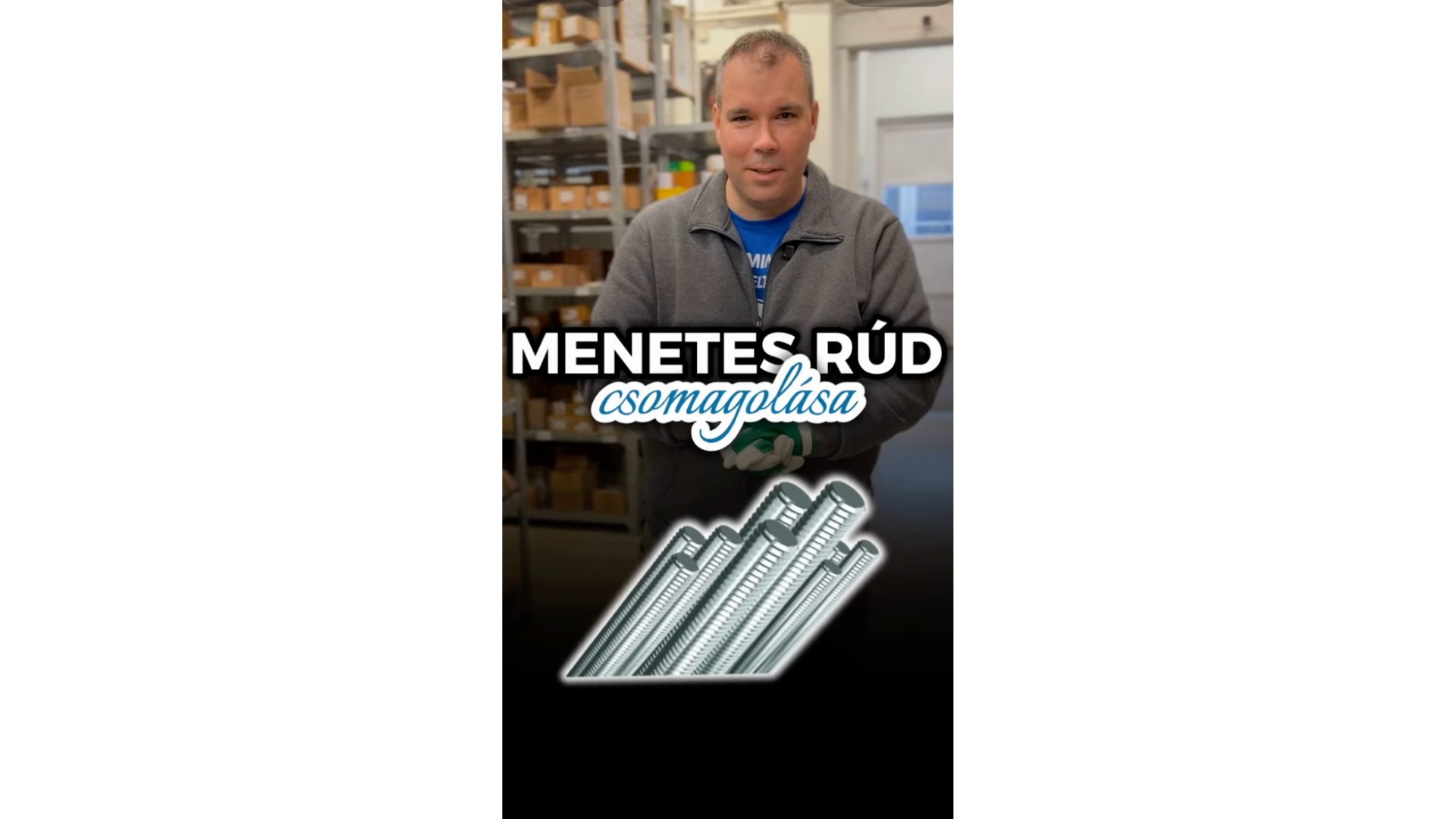 13 – This is how we pack THREADED ROD!