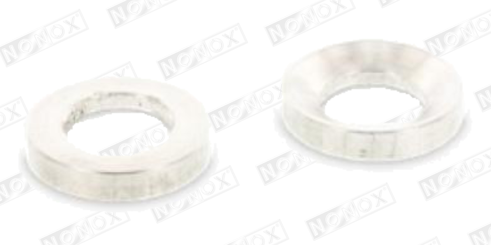 Wide decorative washer, DIN 6319d