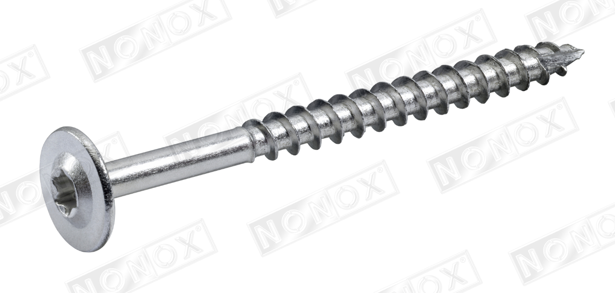 Wide, flat, slightly domed head screw, A 7505-3