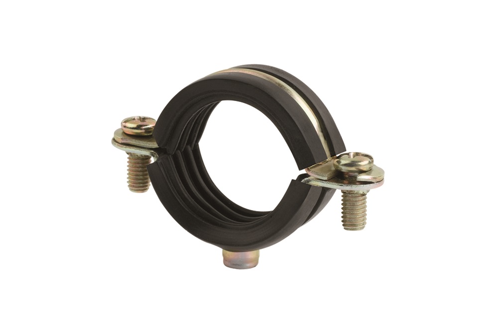 NONOX rubber-lined stainless industrial pipe clamp