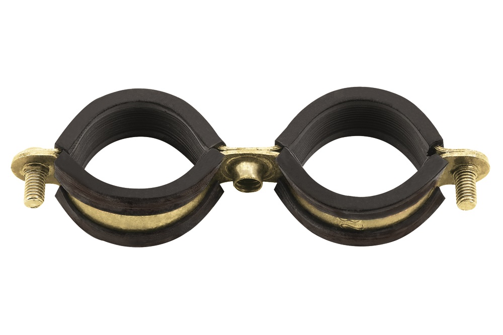 NONOX double rubber-lined pipe clamp