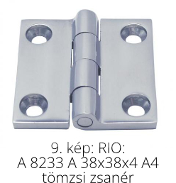 Imaginea 9: RIO: A 8233 A 38x38x4 A4 balama îndesată