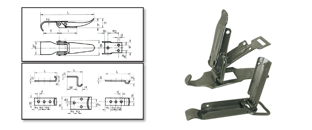 Toggle latches