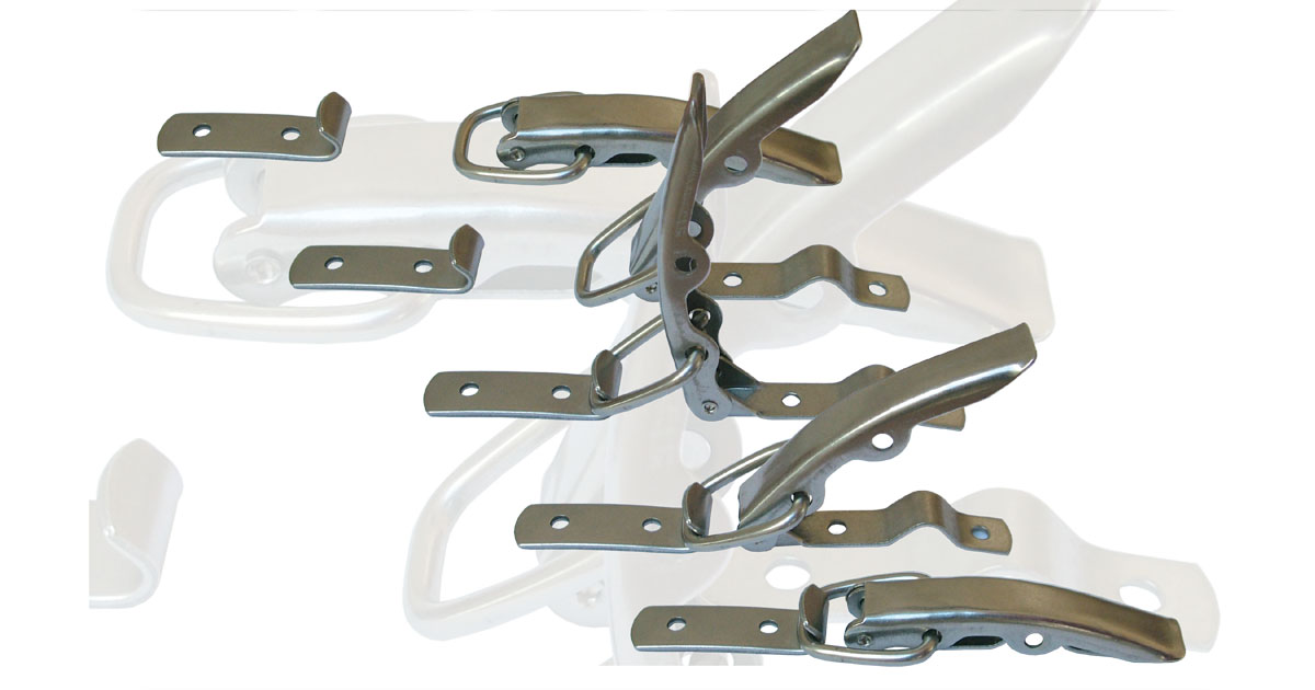 Stainless toggle latches