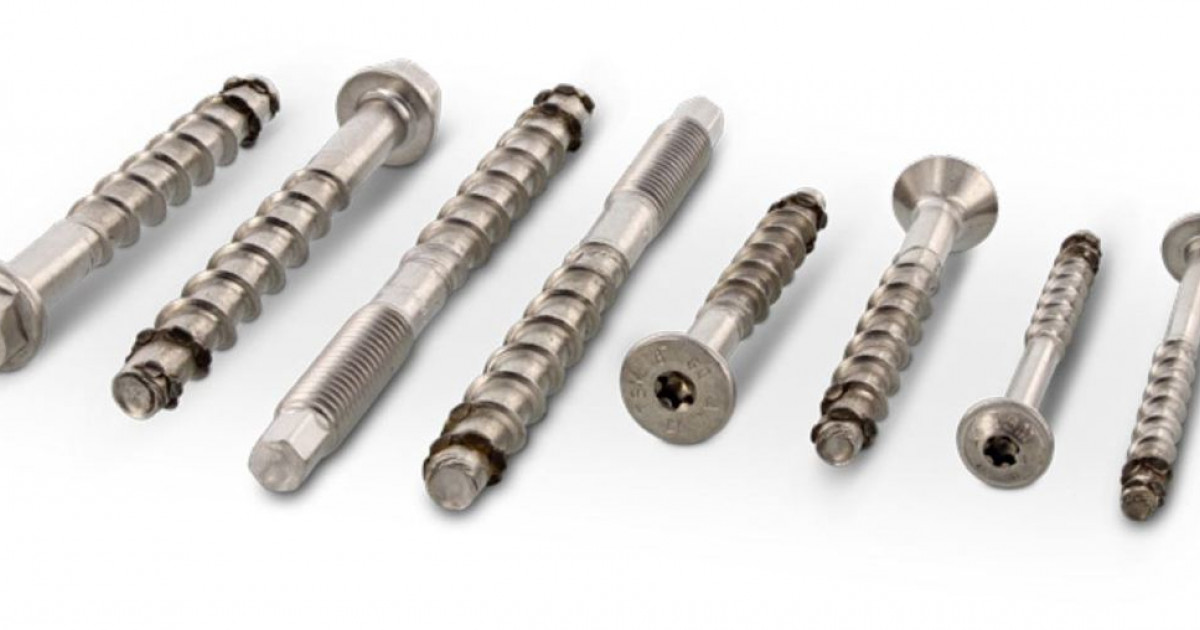 For concrete, a concrete screw