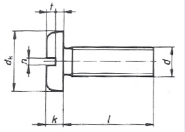 "D" head screws