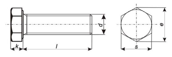 Hex-head bolt