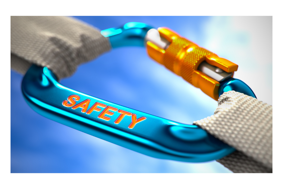 Load capacity marking on a carabiner