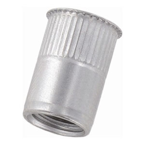Micro-flange rivet nut