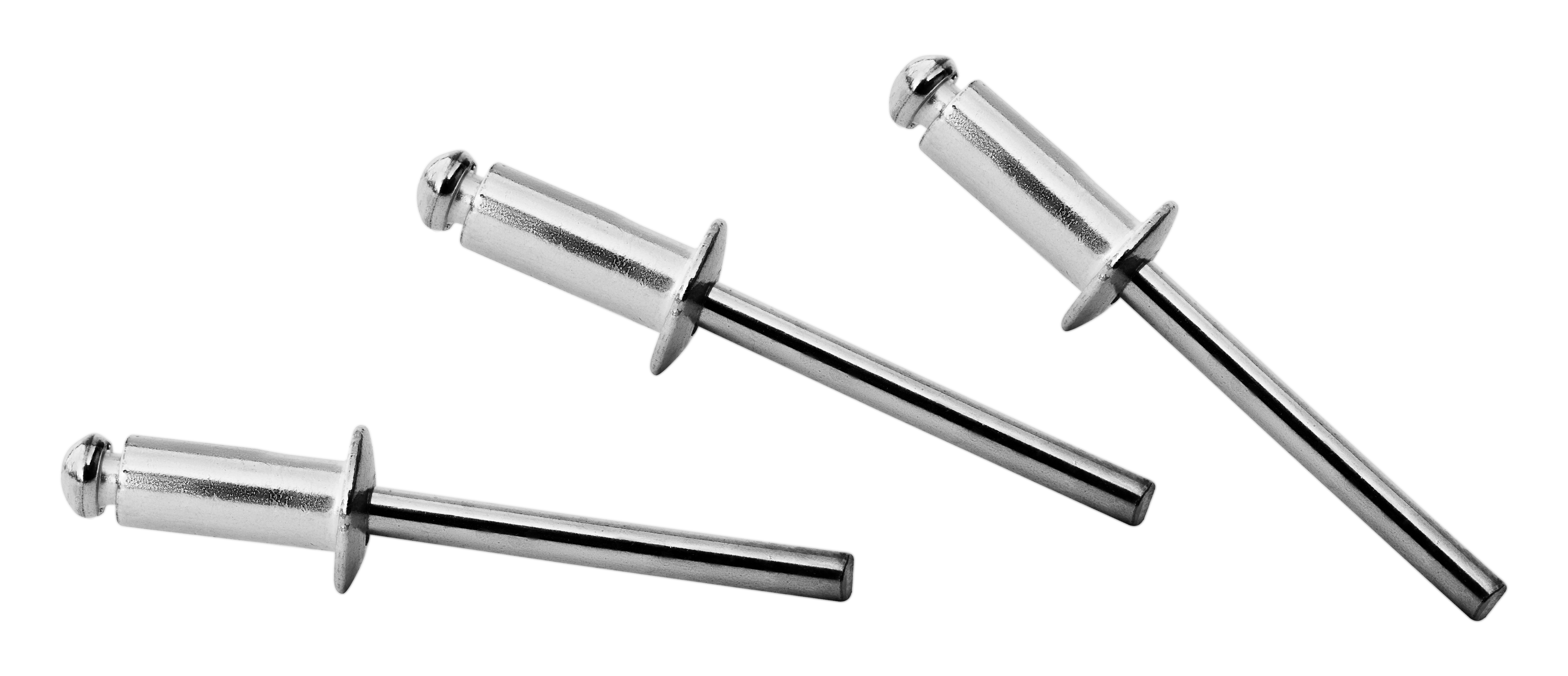A selection of blind rivets