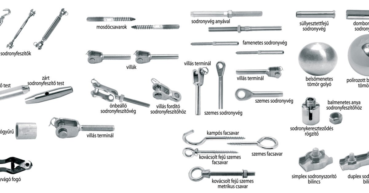 NONOX wire rope fittings
