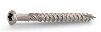 The screw pushed the layers apart during installation