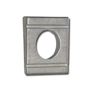 Washer for U and I beams